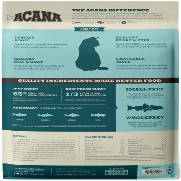 Clearance Acana Cat Bountiful Catch Alimento Para Gato