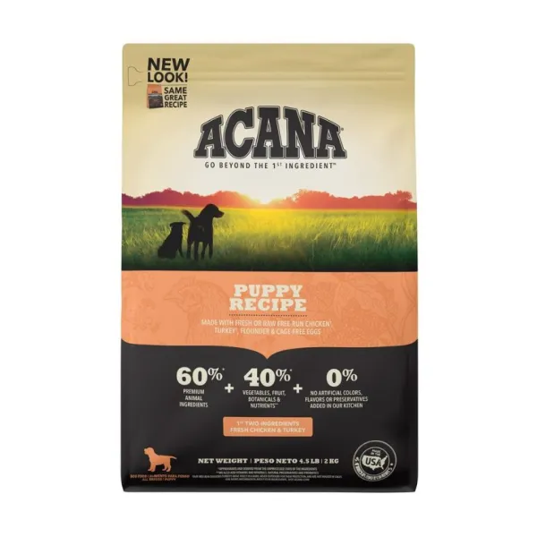 Outlet Acana Heritage Puppy & Junior Formula Alimento Para Perro