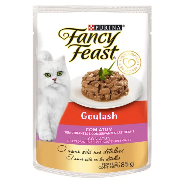 Online Pro Plan Alimento H Medo Para Gato Fancy Feast Goulash Con At N 85Gr