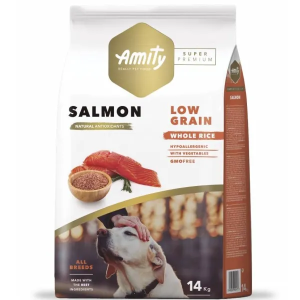 New Amity Dog Salmon Adult Alimento Para Perro