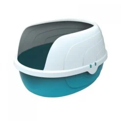 New Mpets Bandeja Sanitaria Con Borde - Sherbin - Azul 49 X 39 X 20.9 Cm