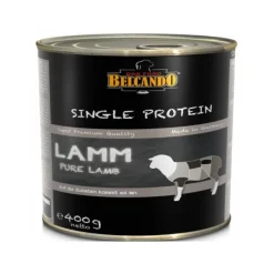 Hot Belcando Lata Single Protein Cordero Alimento H Medo Para Perros 400 Gr