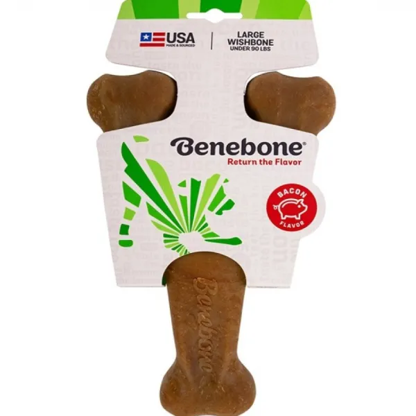 Clearance Benebone Wishbone Bacon Hueso