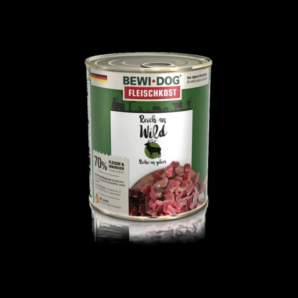 Best Bewi dog Bewidog Latas Rico En Venado Alimento H Medo Para Perros