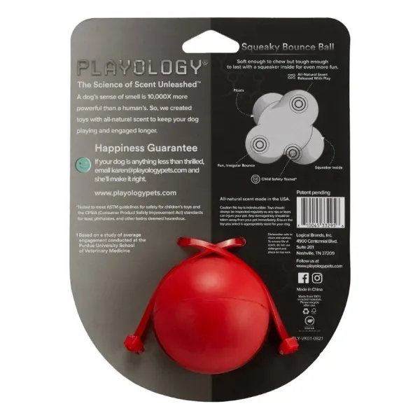 Outlet Playology Bola De Rebote Con Aroma A Carne Tama O Grande