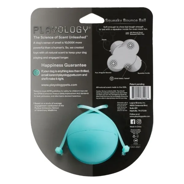 Best Playology Bola De Rebote Con Aroma A Mantequilla De Man Tama O Grande