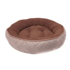 Hot Dogit Cama Para Perro Dreamwell Redonda Beige - Caf