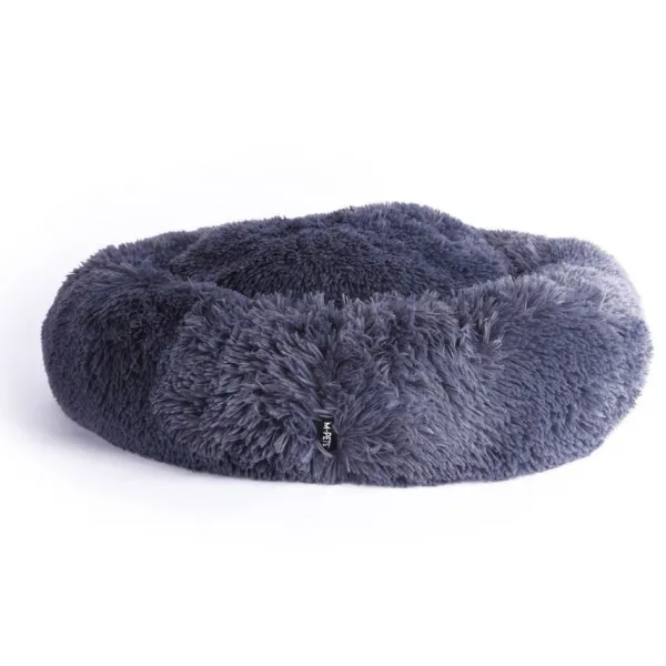 Discount Mpets Cama Para Perro Tahiti Gris Oscuro Large