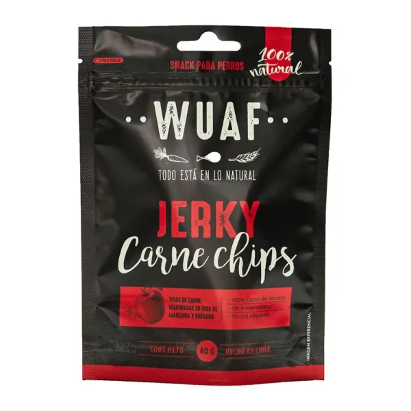 Wuaf Carne Chips Snack
