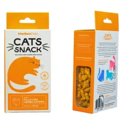 Discount Marben Pets Cats Snack Galletas Con Hierba Gatera Sabor Pollo Con Hierba Gatera