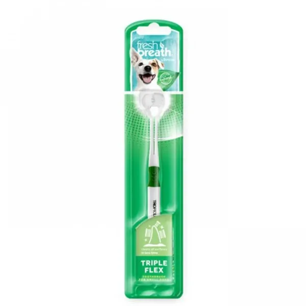 Tropiclean Cepillo Triple Flex Small Dog