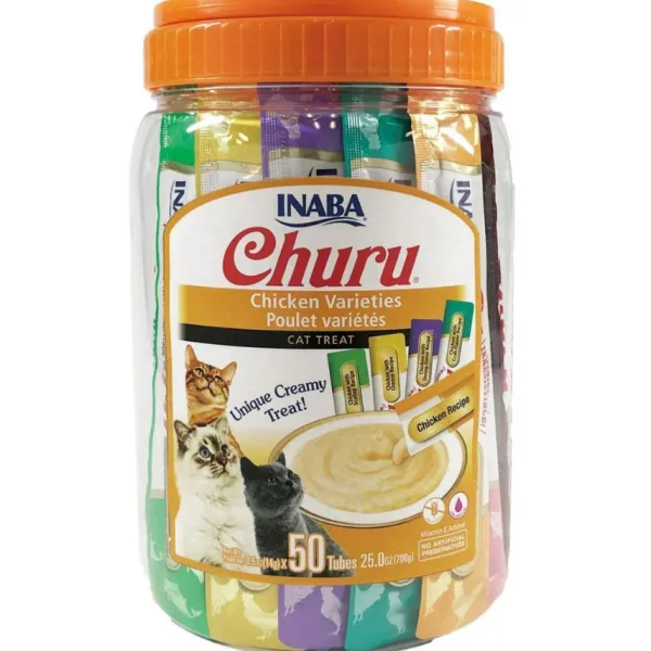 Clearance Churu Variedades Pollo 50P Para Gato