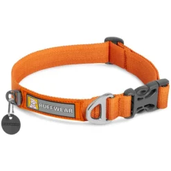 Online Ruffwear Collar Reflectante Front Range - Naranjo