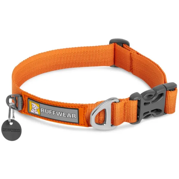 Online Ruffwear Collar Reflectante Front Range - Naranjo