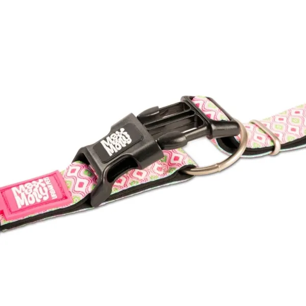 Outlet Max & Molly Collar Retro Pink Con Smart Id