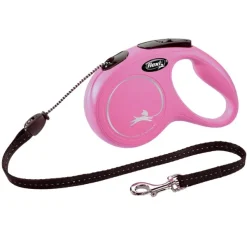 Clearance Flexi Correa Con Cord N New Classic Rosado