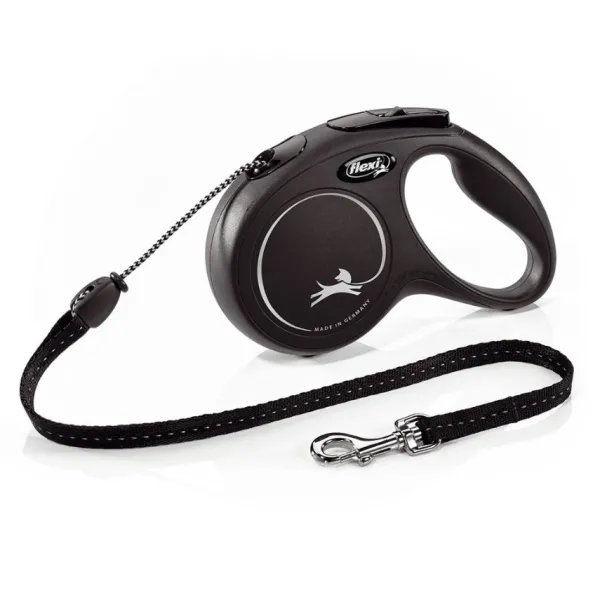 Clearance Flexi Correa De Cord N New Classic Negro