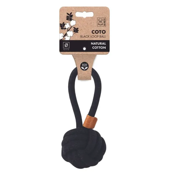 Mpets Coto Black Loop Ball
