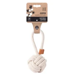 Mpets Coto White Loop Ball