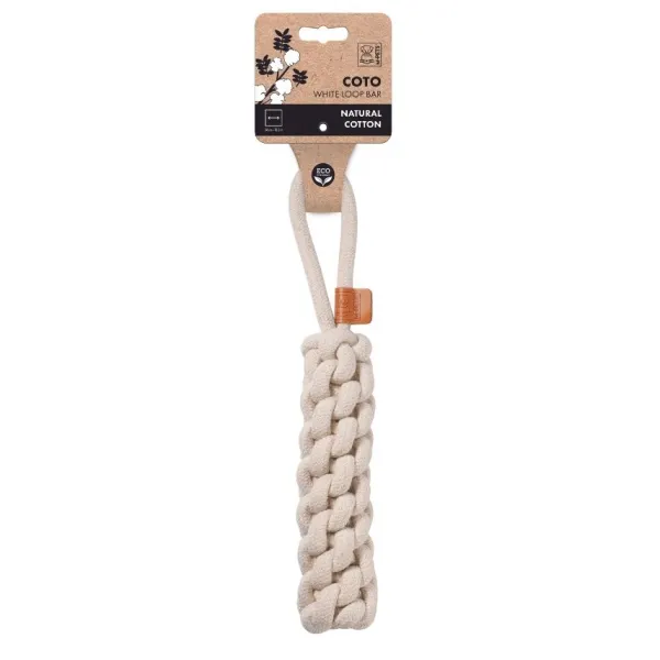 New Mpets Coto White Loop Bar