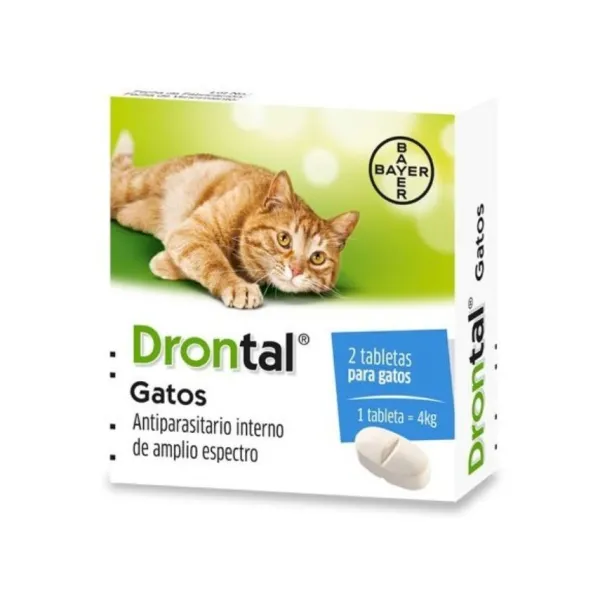 Online Bayer Desparasitante Drontal Hasta 4Kg.