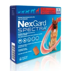 Hot Nexgard Spectra Desparasitante 1Comp Para Perros De 30,1 A 60 Kg
