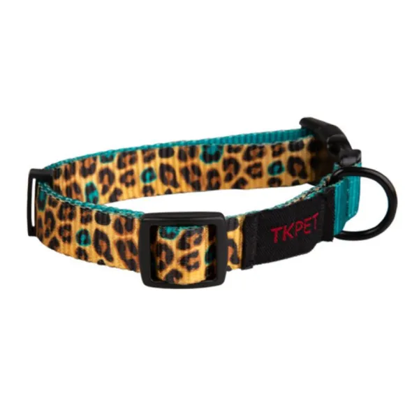 Clearance Tk-Pet Dog Collar Leopard
