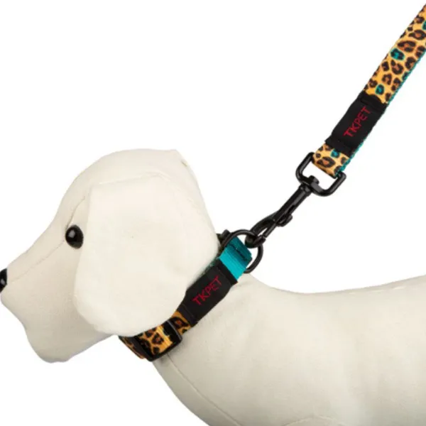 Outlet Tk-Pet Dog Correa Leopard
