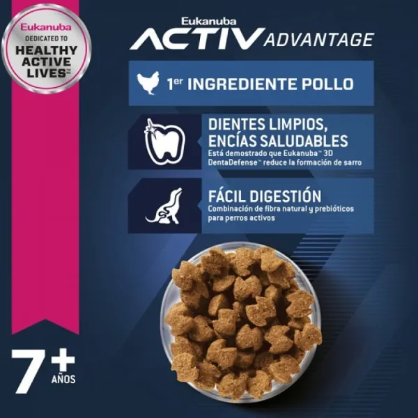 Outlet Eukanuba Senior Small Alimento Para Perro