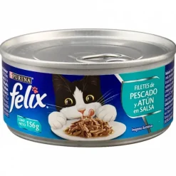 Clearance Felix Original Filetes De Pescado Y Atun En Salsa Alimento H Medo Para Gatos