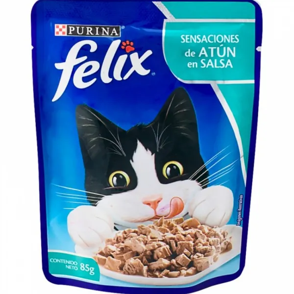 Outlet Felix Pouch Sensaciones De At N En Salsa Alimento H Medo Para Gatos