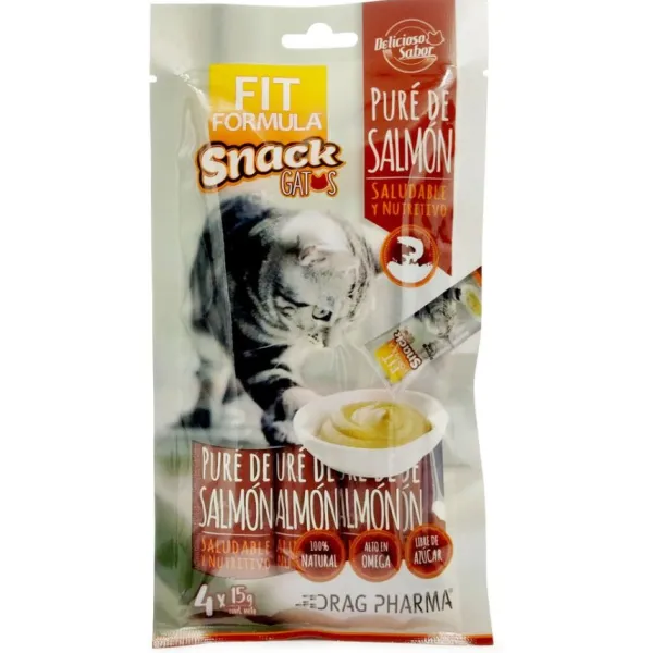 Hot Fit Formula Snack Pur De Salm N 60 Gr
