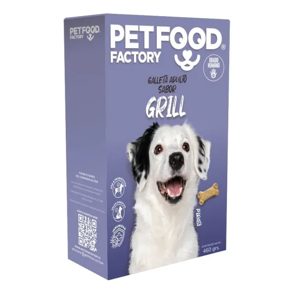 Pet Food Factory Galletas Horneadas Para Perros Adultos Sabor A Grill