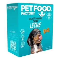 Discount Pet Food Factory Galletas Horneadas Para Perros Cachorros Sabor Leche