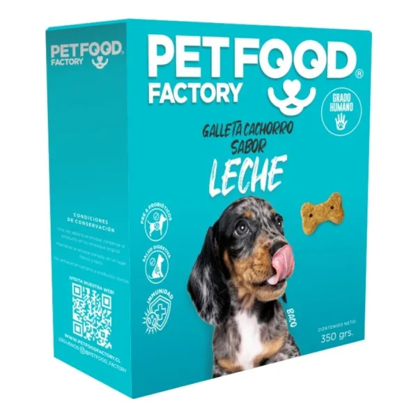 Discount Pet Food Factory Galletas Horneadas Para Perros Cachorros Sabor Leche