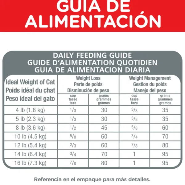 Hot Hill's Hills Feline Adult Light Dry Alimento Para Gato