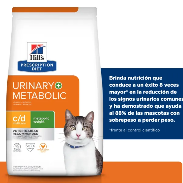 Hot Hill's Hills Feline Metabolic + Urinary 2.88 Kg