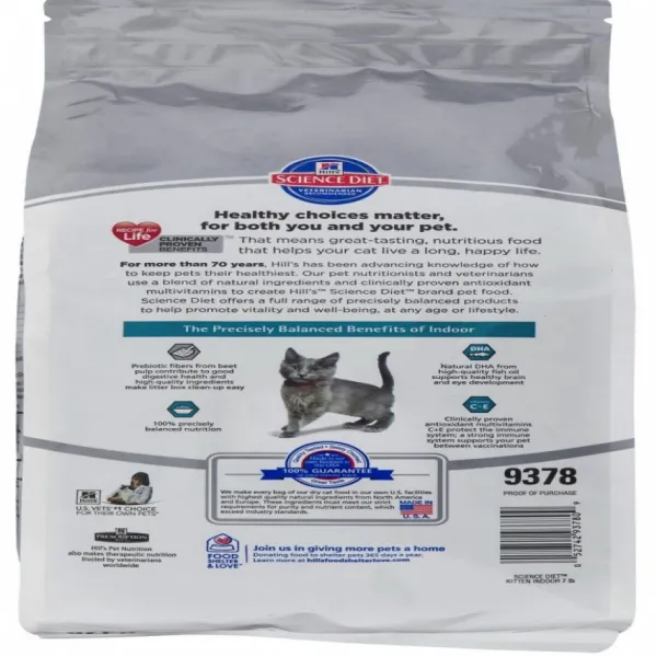 Outlet Hill's Hills Kitten Indoor Alimento Para Gato