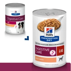 New Hill's Hills Lata Canine I/D Cuidado Digetivo Alimento H Medo Para Perros