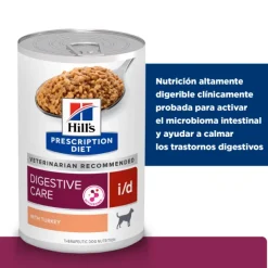 New Hill's Hills Lata Canine I/D Cuidado Digetivo Alimento H Medo Para Perros