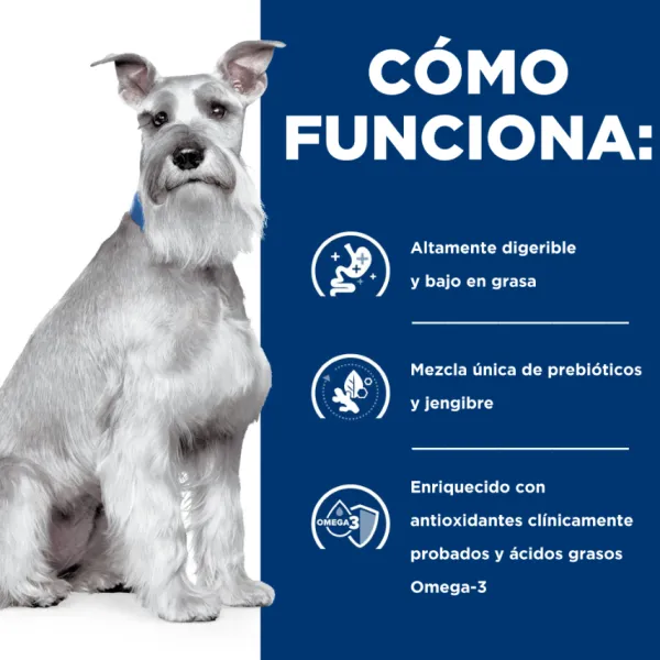 Hot Hill's Hills Lata Canine I/D Cuidado Digestivo Bajo En Grasa Alimento H Medo Para Perros