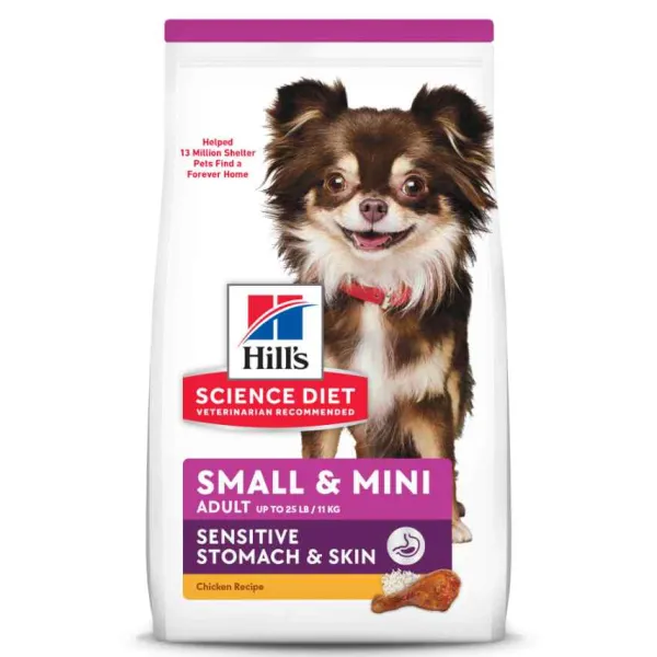 Hot Hill's Science Diet Alimento Para Perros Adultos De Piel Y Est Mago Sensibles Razas Peque As Y Miniatura 1.81 Kg