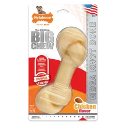 Best Nylabone Hueso Mega Nudo - Sabor Original Monster