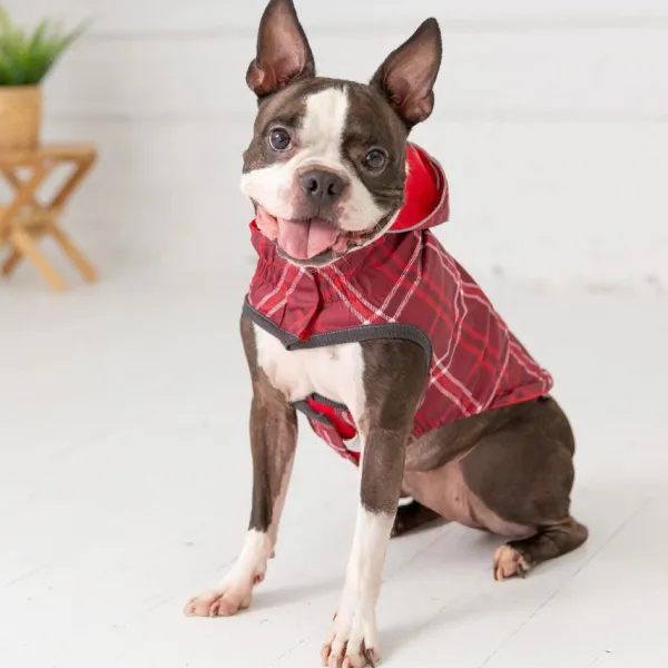 Online GF PET Impermeable Reversible Rojo
