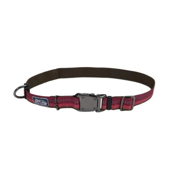 New Coastal K9 Explorer Collar Guinda
