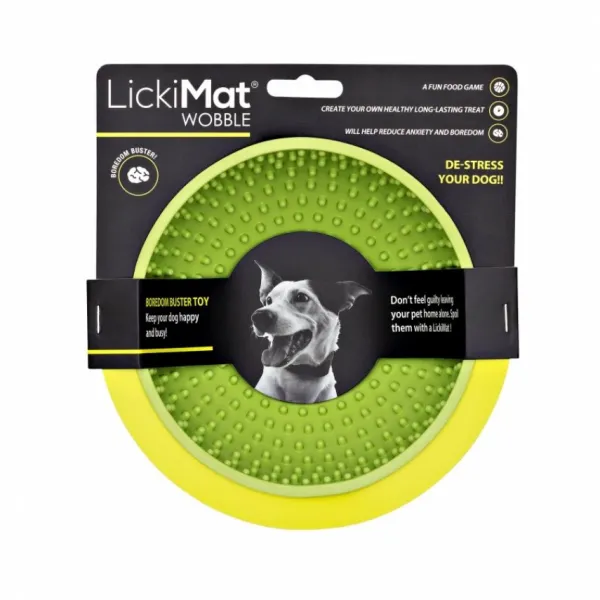 Clearance Lickimat Plato Interactivo Wobble
