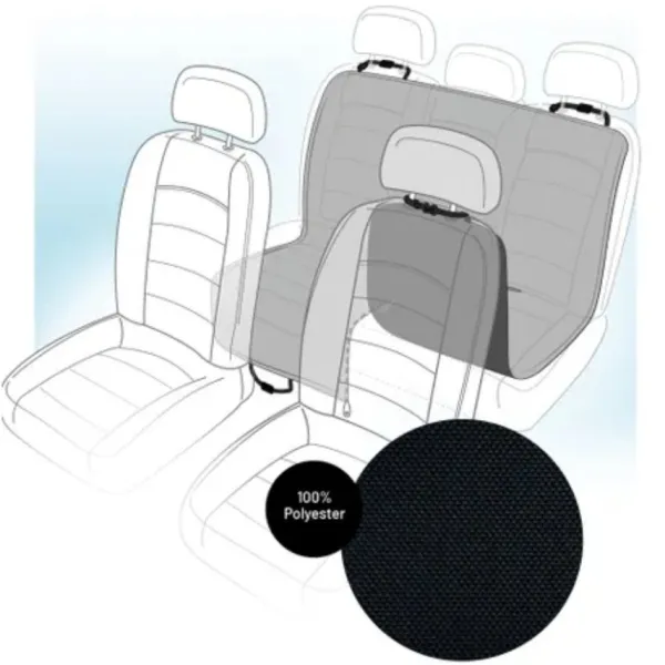 Hot Flamingo Manta Protectora Para Coche Jort Negro