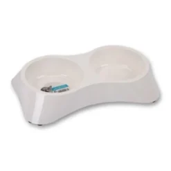 New Mpets Melamine Bowl Doble 2 X 350 Ml
