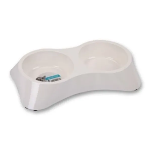New Mpets Melamine Bowl Doble 2 X 350 Ml