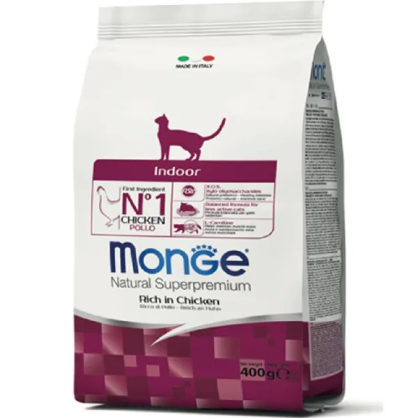 Outlet Monge Indoor Chicken 1.5 Kg 1.5 Kg Alimento Para Gato